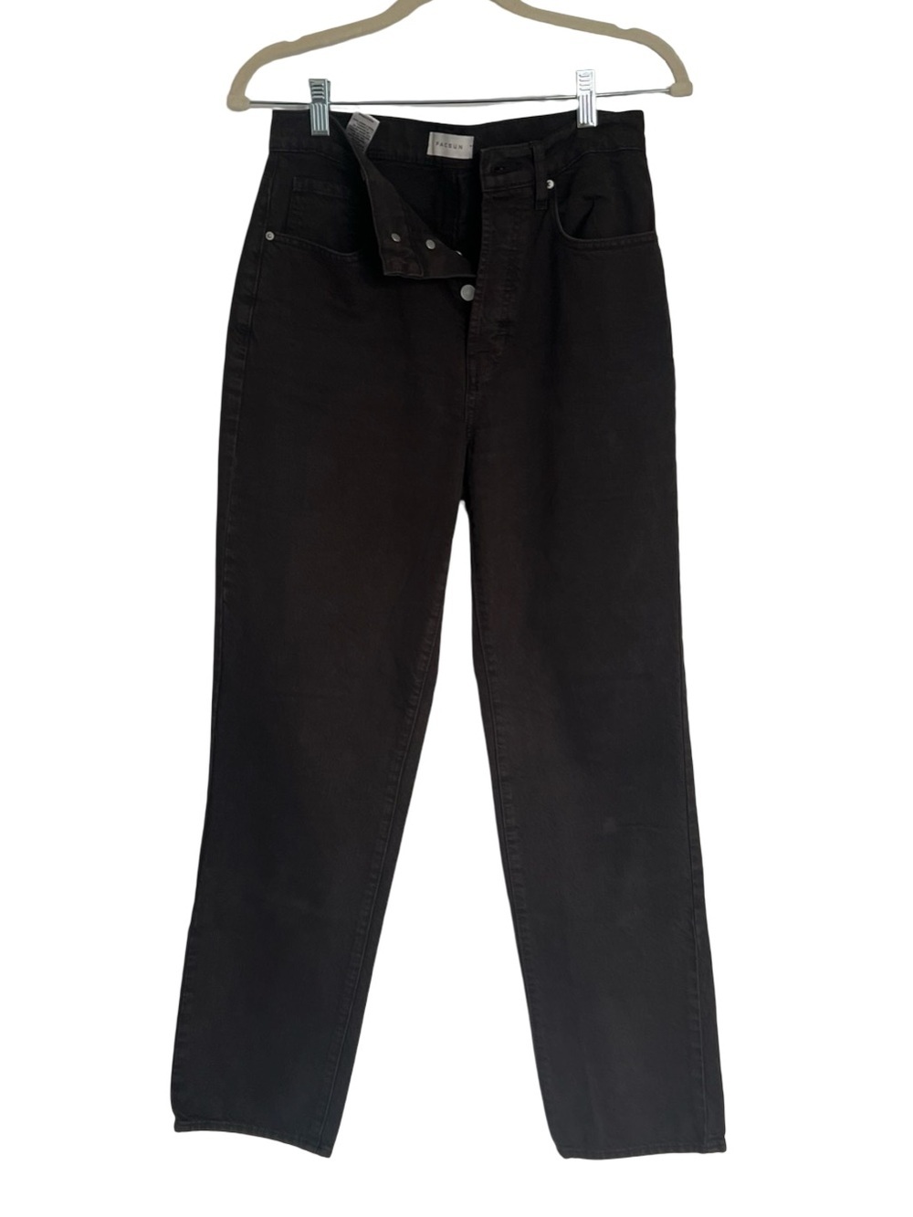 Pacsun brown high waisted straight leg